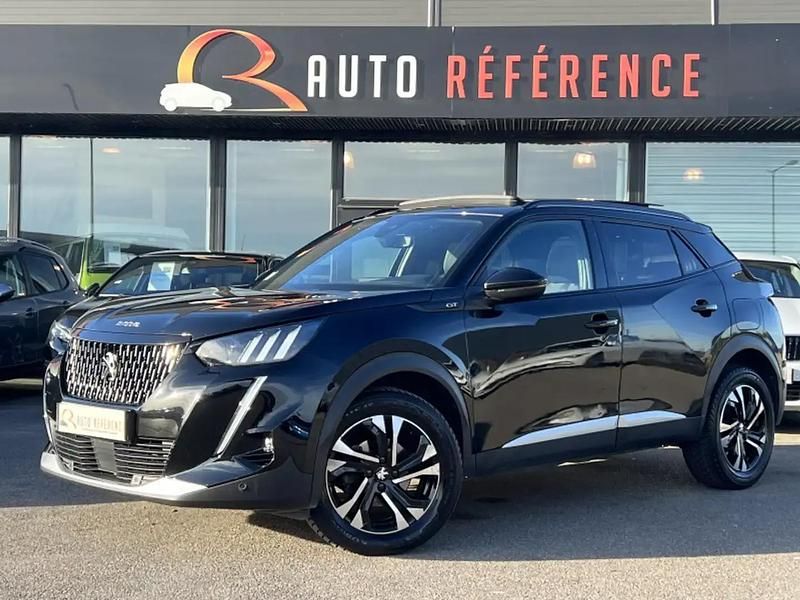 Noir Utilisé 2022 Peugeot 2008 GT SUV | 14 990 € (Super prix) - Image 1/4