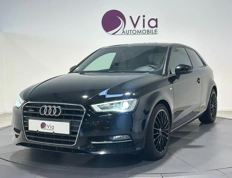 Noir Utilisé 2014 Audi A3 S-Line Berline | 13 990 € (Prix assez cher) - Image 1/4
