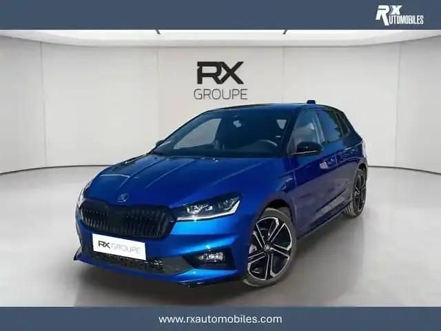 Bleu Utilisé 2025 Skoda Fabia Monte Carlo Berline | 24 890 € (Prix juste) - Image 1/4