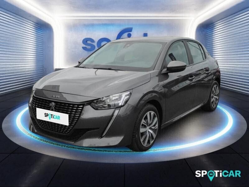 Gris Utilisé 2020 Peugeot 208 Active Citadine | 10 290 € (Prix juste) - Image 1/4