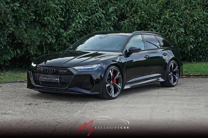 Noir Occasion 2020 Audi RS6 Advanced Break | 104 500 € (Prix assez cher) - Image 1/4