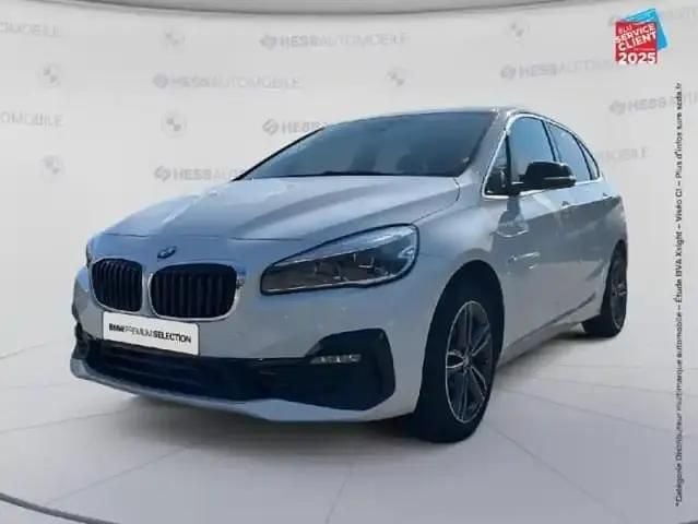 Alpinweiss Utilisé 2020 BMW 218 Sport Line Monospace | 25 999 € (Prix juste) - Image 1/4