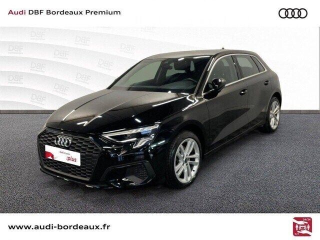 Noir brillant Utilisé 2022 Audi A3 Business | 25 990 € (Prix juste) - Image 1/3