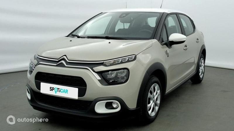 Jaune Occasion 2022 Citroën C3 PureTech Citadine | 9 980 € (Prix juste) - Image 1/4