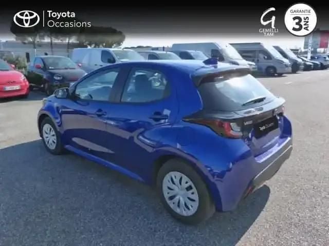 Occasion Toyota Yaris Hybrid 116 ch (85 kW) 2024 Bleu genièvre (m) Berline