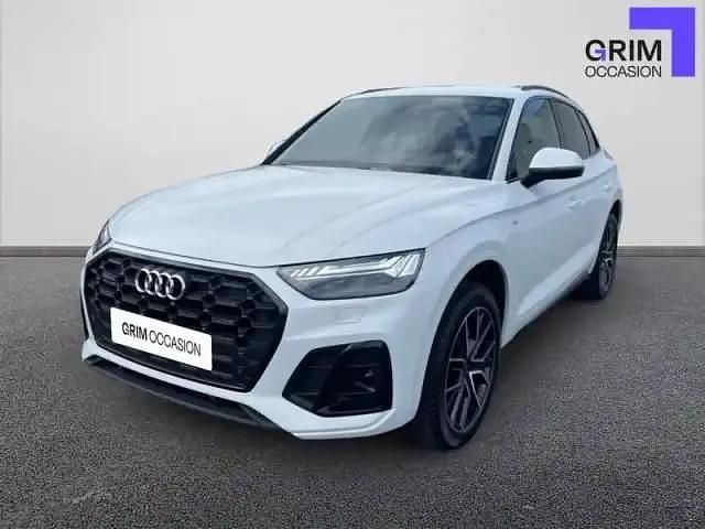 Blanc Utilisé 2022 Audi Q5 S-Line SUV | 46 790 € - Image 1/4