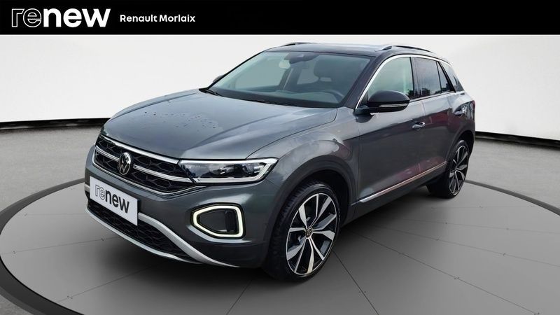 Gris Utilisé 2022 VW T-Roc Exclusive SUV | 28 999 € (Prix assez cher) - Image 1/4