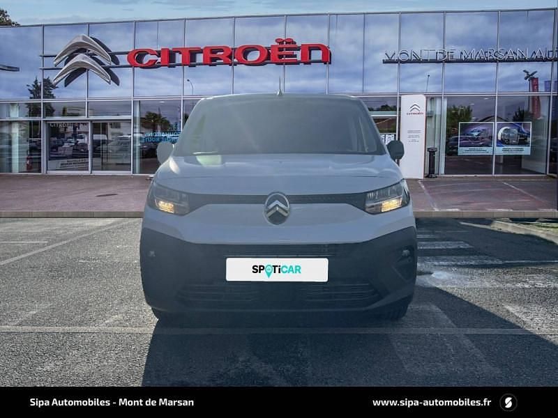 Nouvelle Citroën Berlingo 100 ch (73 kW) 2025 Blanc icy teinte pastel Monospace