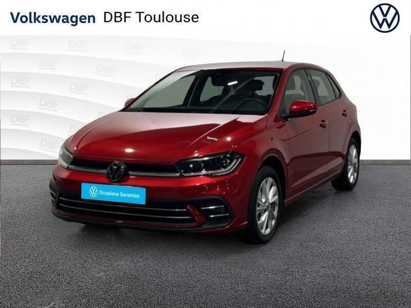 Rouge Utilisé 2023 VW Polo Style Berline | 18 988 € (Prix juste) - Image 1/3