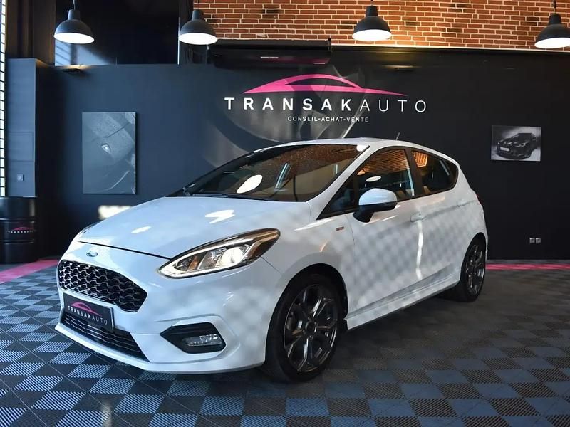 Blanc Occasion 2019 Ford Fiesta ST-Line | 11 490 € (Bon prix) - Image 1/4