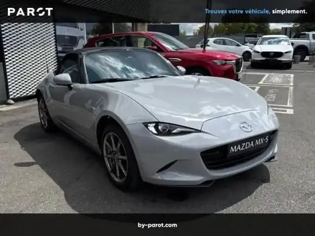 Occasion Mazda MX5 Exclusive-Line 132 ch (97 kW) 2025 Gris métallisé Cabriolet