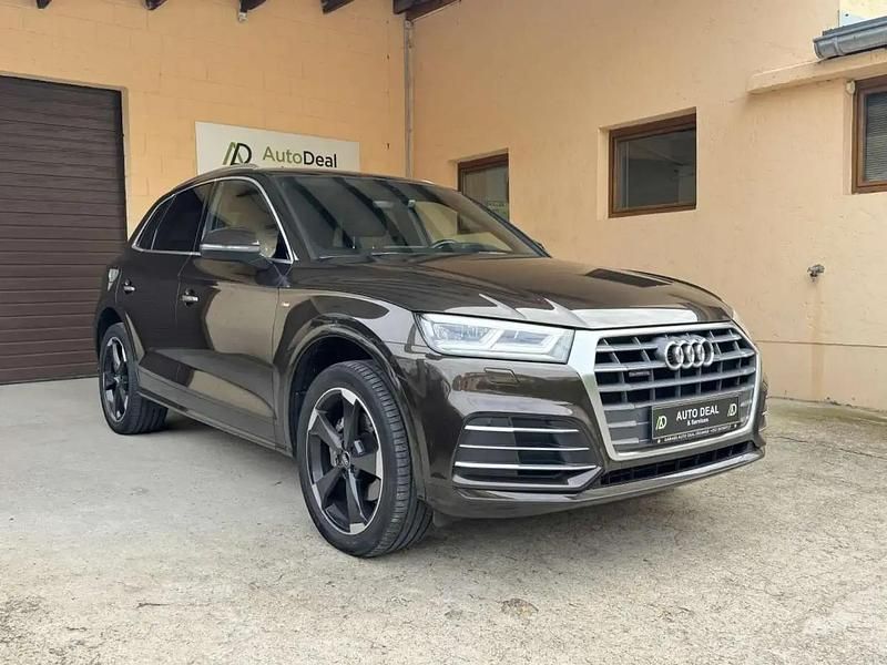 Brun Utilisé 2018 Audi Q5 S-Line SUV | 27 990 € (Prix juste) - Image 1/4