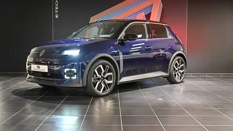 Bleu Utilisé 2024 Renault R5 Techno Citadine | 32 900 € (Prix juste) - Image 1/4