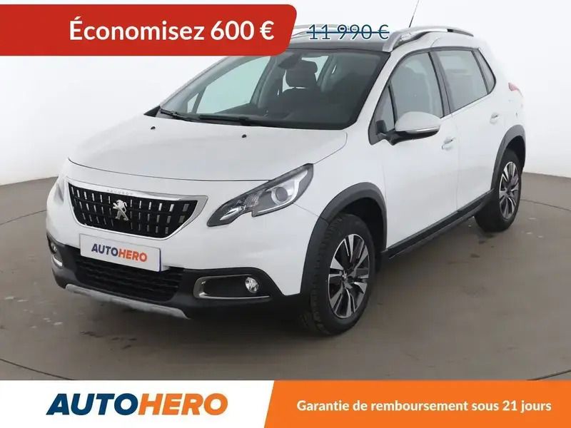 Blanc Utilisé 2018 Peugeot 2008 Allure SUV | 11 390 € (Bon prix) - Image 1/2