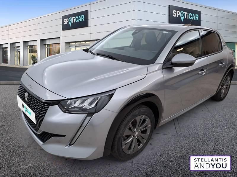 Gris Utilisé 2021 Peugeot e-208 Style Citadine | 15 290 € (Prix juste) - Image 1/4