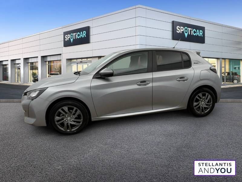 Gris Utilisé 2021 Peugeot 208 Style Citadine | 12 290 € (Prix juste) - Image 1/3