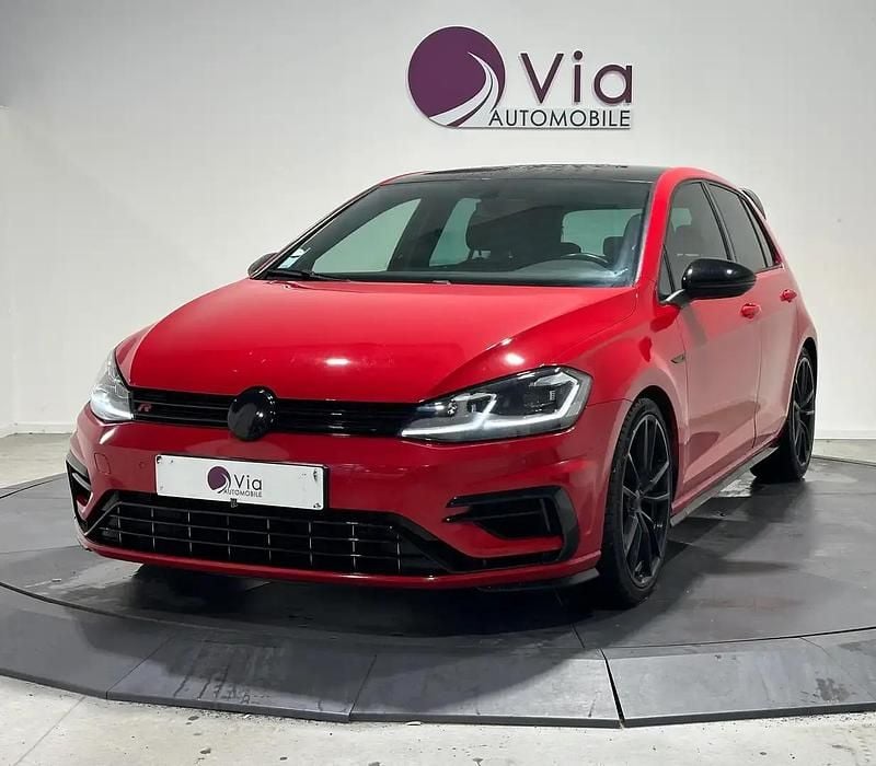 Rouge Occasion 2017 VW Golf R Berline | 27 990 € (Prix juste) - Image 1/4