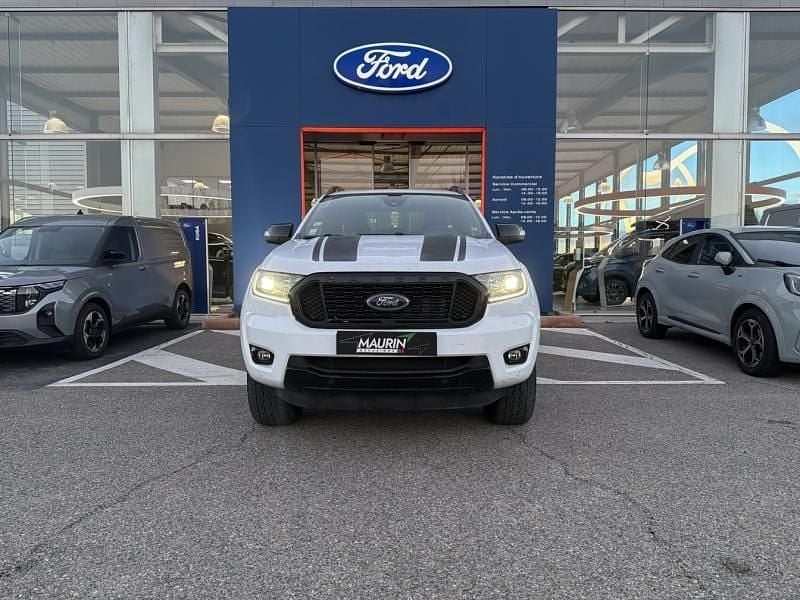 Blanc glacier Occasion 2022 Ford Ranger Pick-up | 39 990 € (Bon prix) - Image 1/4