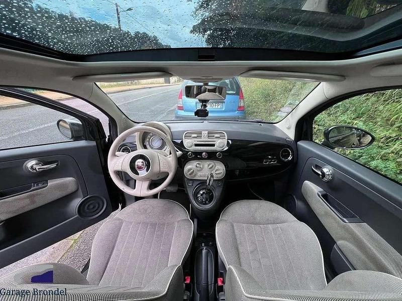 Occasion Fiat 500 Lounge 69 ch (50 kW) 2011 Noir Berline
