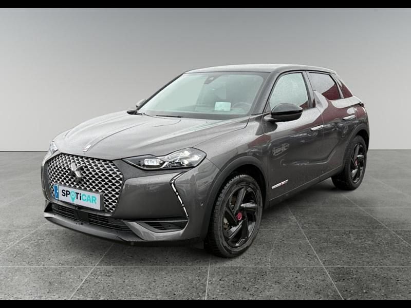 Gris Utilisé 2020 DS Automobiles DS3 Crossback E-Tense Performance Line Plus SUV | 16 990 € (Prix juste) - Image 1/4