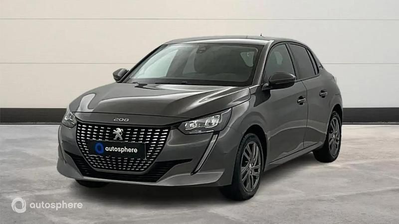 Gris Utilisé 2021 Peugeot 208 Style Citadine | 11 499 € (Prix juste) - Image 1/4