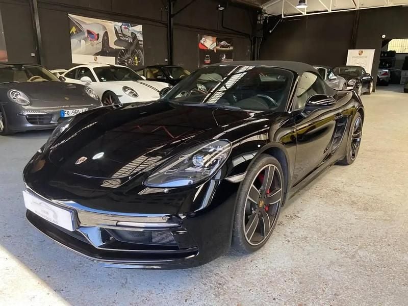 Noir Utilisé 2017 Porsche 718 Boxster S Cabriolet | 55 990 € - Image 1/4