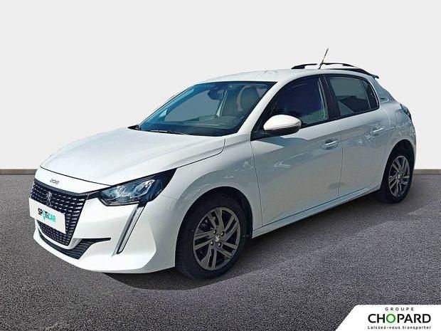 Blanc Utilisé 2021 Peugeot 208 Style Citadine | 13 900 € (Prix juste) - Image 1/4