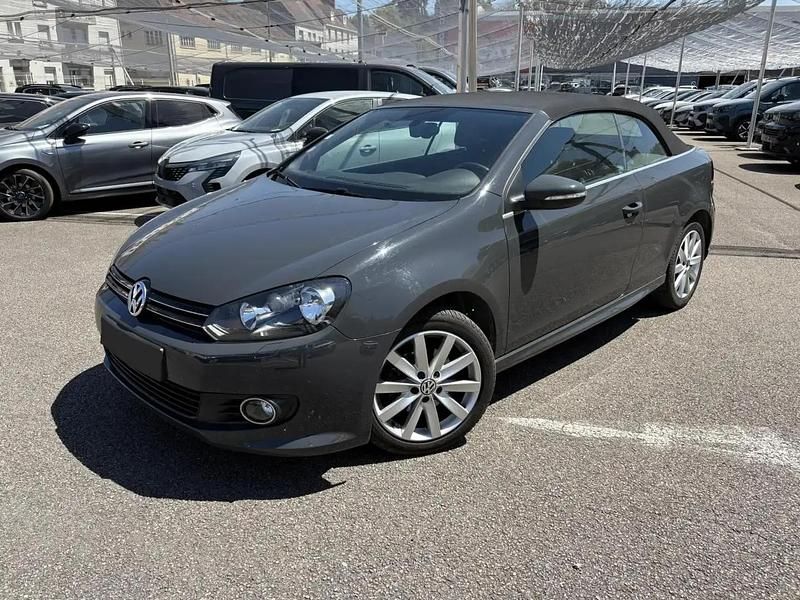Gris Utilisé 2016 VW Golf Cabriolet Cabriolet | 11 900 € - Image 1/4