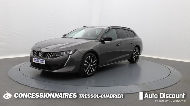 Gris Utilisé 2019 Peugeot 508 GT Break | 21 490 € (Prix juste) - Image 1/4