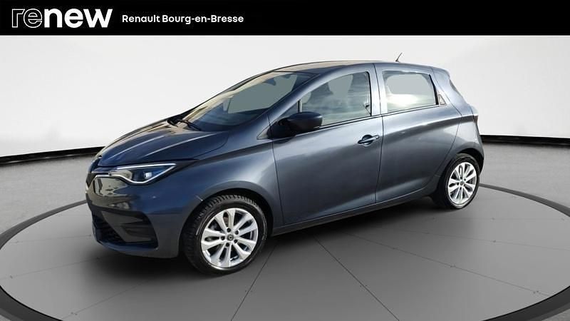 Gris Occasion 2021 Renault Zoe Zen Citadine | 12 679 € (Prix assez cher) - Image 1/4