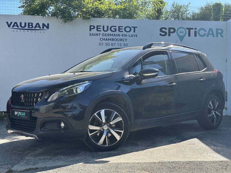Noir Utilisé 2019 Peugeot 2008 S SUV | 12 490 € (Super prix) - Image 1/4