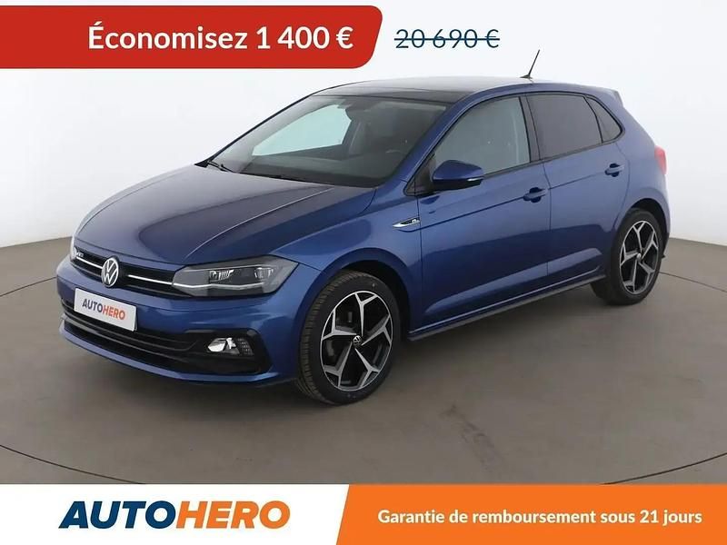 Bleu Utilisé 2021 VW Polo R-line Citadine | 19 290 € (Prix juste) - Image 1/2