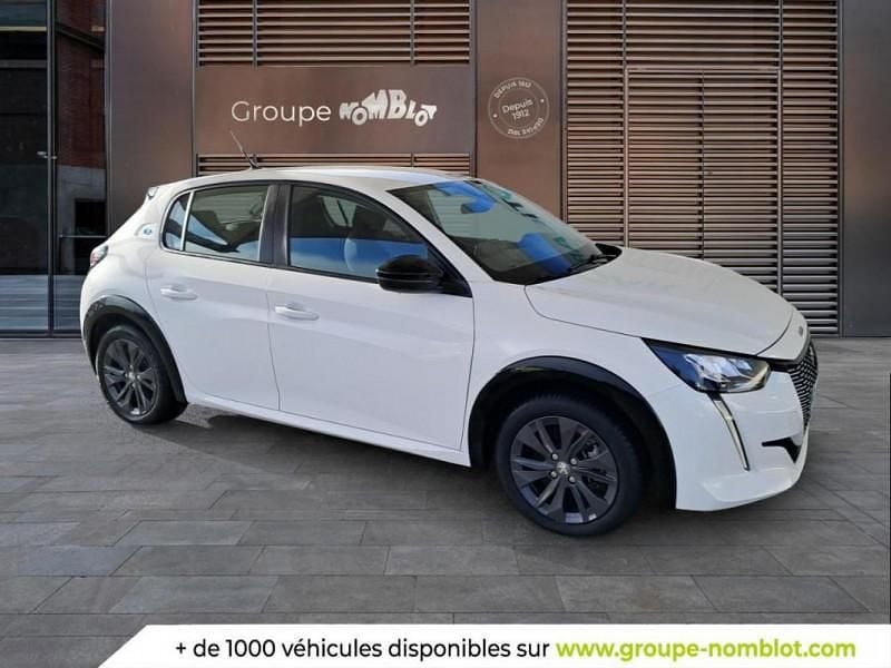Occasion Peugeot e-208 Active 100 kW (136 ch) 2022 Blanc Citadine