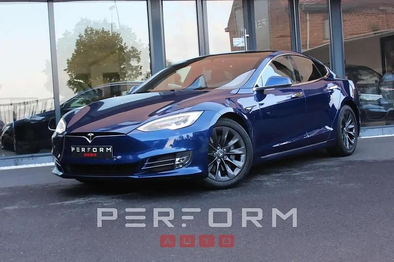 Bleu Utilisé 2020 Tesla Model S Berline | 33 500 € - Image 1/4