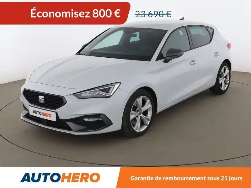 Blanc Utilisé 2020 Seat Leon FR Berline | 22 390 € (Bon prix) - Image 1/1