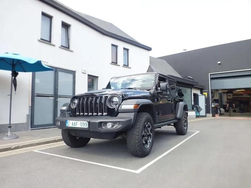 Noir Utilisé 2021 Jeep Wrangler Rubicon SUV | 59 750 € (Bon prix) - Image 1/4