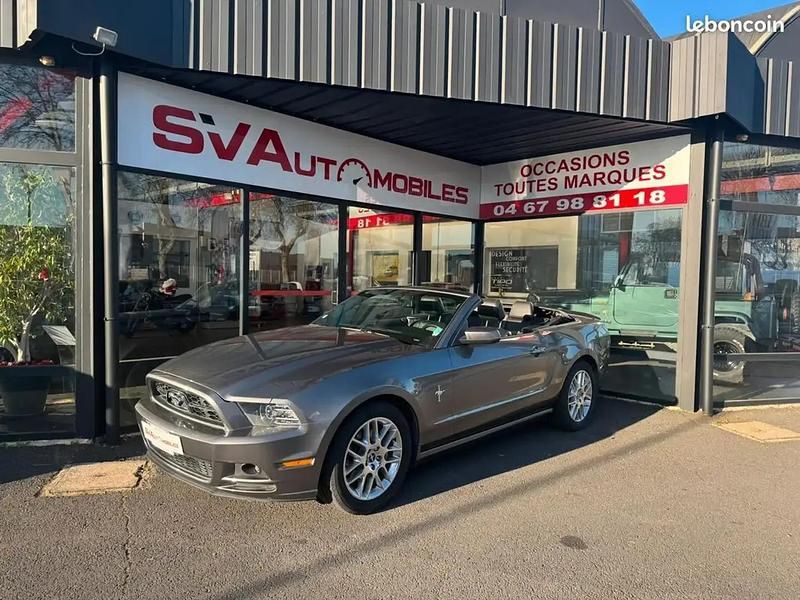 Gris Utilisé 2013 Ford Mustang Convertible Cabriolet | 29 990 € - Image 1/4