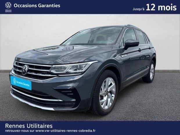 Gris Utilisé 2021 VW Tiguan Elegance SUV | 31 990 € (Bon prix) - Image 1/4