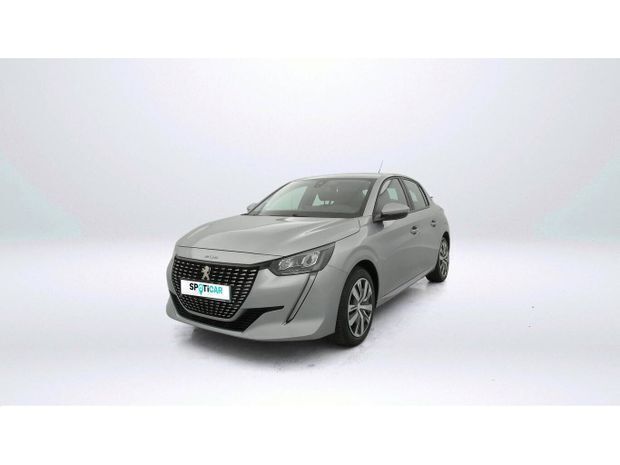 Gris Utilisé 2020 Peugeot 208 Active Citadine | 10 789 € (Prix juste) - Image 1/4