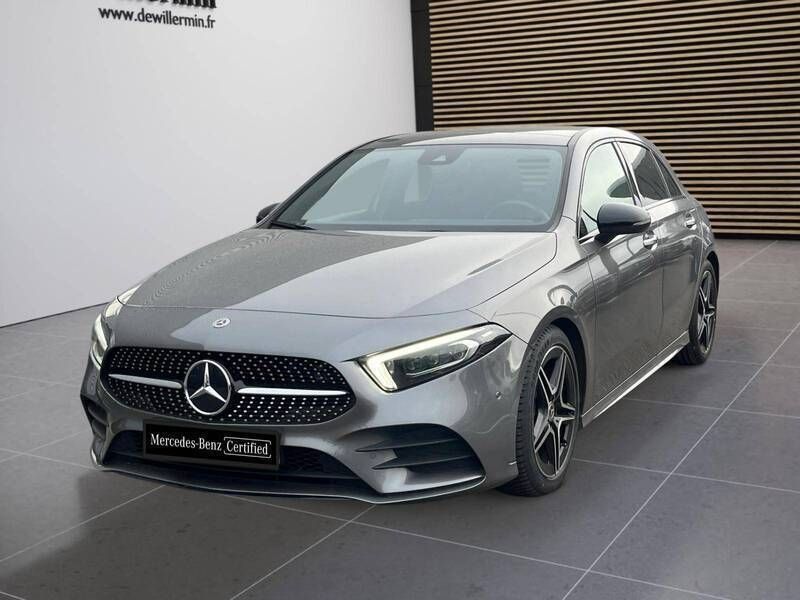 Gris Utilisé 2022 Mercedes A200 Berline | 30 900 € (Prix assez cher) - Image 1/3
