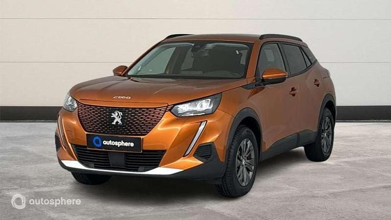 Occasion Peugeot e-2008 Style 100 kW (137 ch) 2021 Orange SUV
