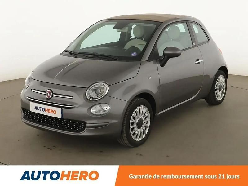 Gris Utilisé 2020 Fiat 500C Lounge Cabriolet | 11 990 € (Prix juste) - Image 1/2