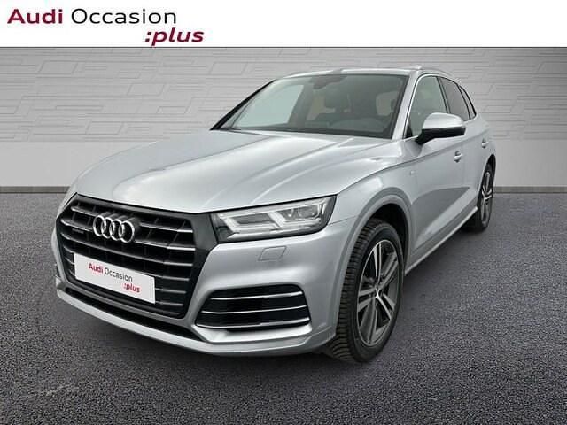 Argent fleuret métallisé Utilisé 2020 Audi Q5 S-Line SUV | 35 490 € (Bon prix) - Image 1/4