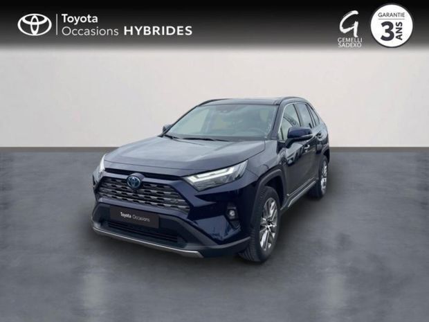 Bleu Utilisé 2024 Toyota RAV4 Hybrid Lounge SUV | 42 290 € (Prix juste) - Image 1/4