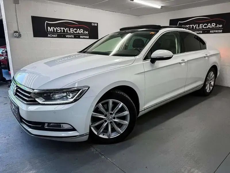 Blanc Utilisé 2019 VW Passat Highline Berline | 18 500 € (Prix assez cher) - Image 1/4