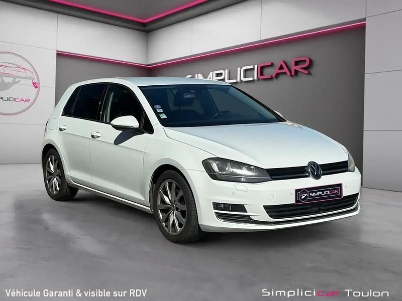 Blanc Utilisé 2013 VW Golf VII Break | 11 480 € (Prix assez cher) - Image 1/4