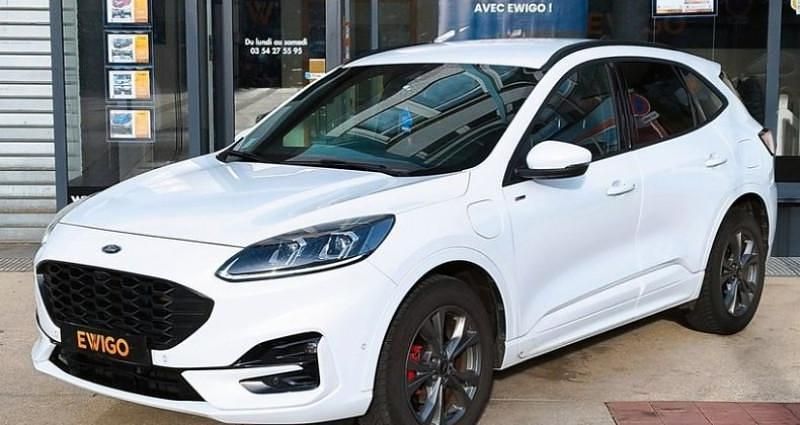Blanc Occasion 2021 Ford Kuga ST-Line X SUV | 21 990 € (Prix juste) - Image 1/4