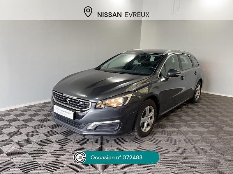 Gris Utilisé 2015 Peugeot 508 Active Break | 10 894 € (Super prix) - Image 1/4