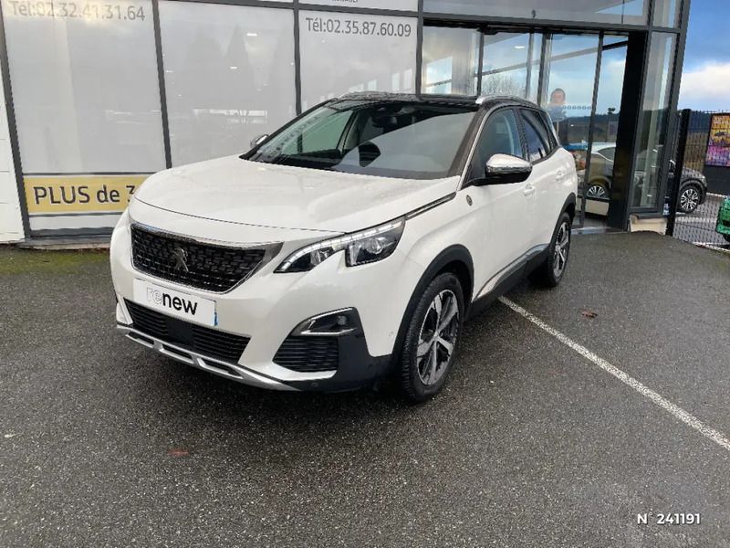 Blanc Utilisé 2017 Peugeot 3008 Crossway SUV | 16 990 € (Prix juste) - Image 1/4