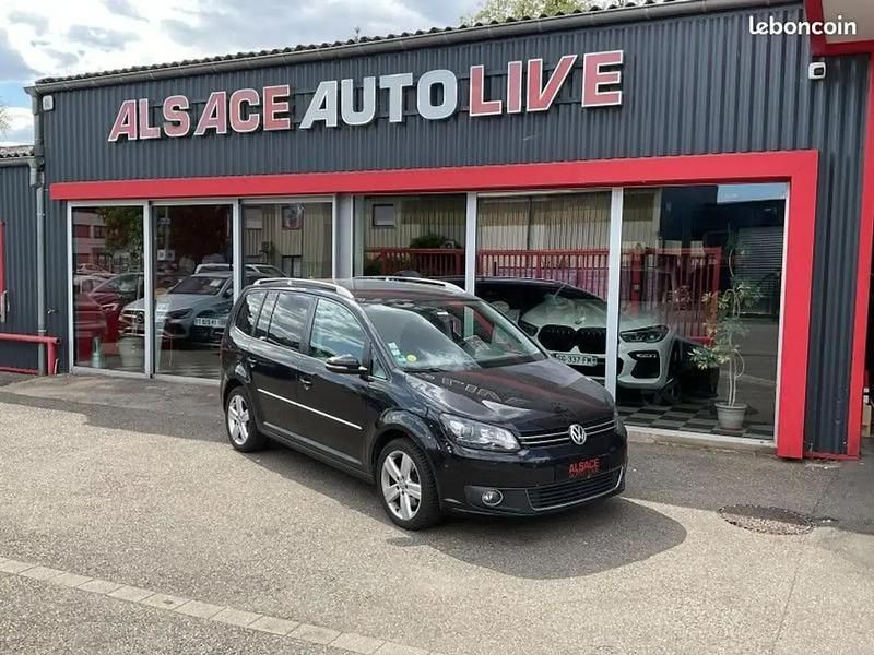 Noir Occasion 2014 VW Touran Monospace | 14 990 € - Image 1/4